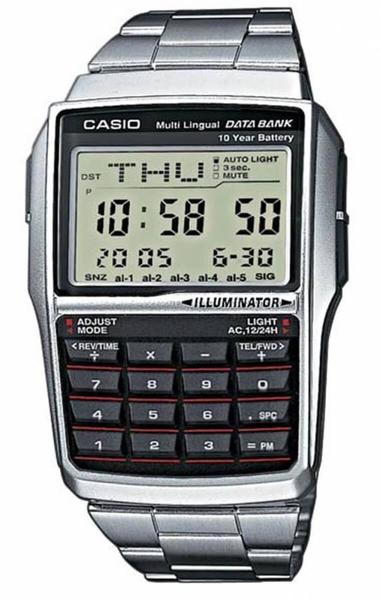 Relógio Casio Databank Masculino Dbc-32d-1adf