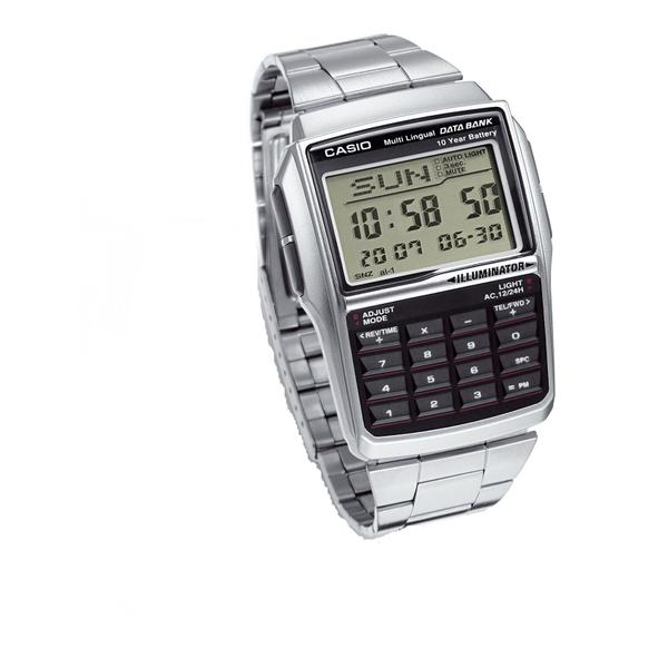 Relógio Casio - Dbc-32D-1Adf Data-Bank - Calculadora