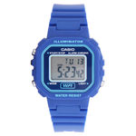 Relógio Casio Digital Azul Unissex La-20wh-2adf