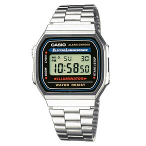 Relógio Casio Digital Feminino Vintage - A168WA-1WDF