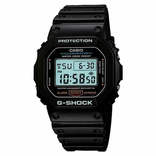 Relógio Casio Digital Masculino G-Shock - DW-5600E-1VDF