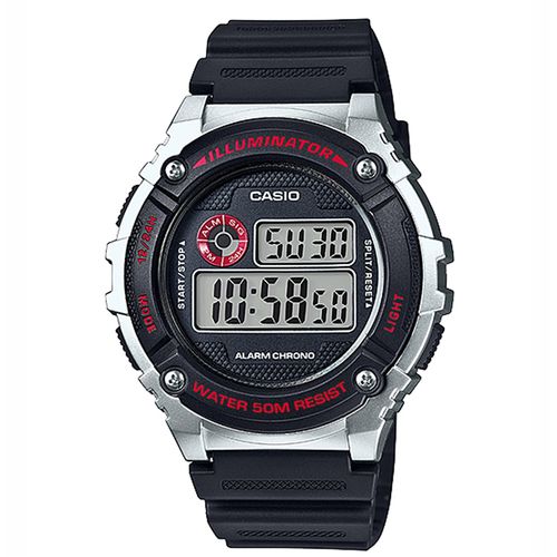 Relógio Casio Digital Masculino W-216h-1cvdf