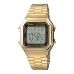 Relógio Casio Digital Vintage Dourado A178wga-1adf-sc