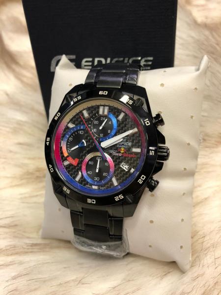 Relogio Casio Edifice 5547 Preto FUNDO Colorido