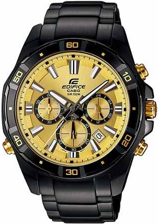 Relógio Casio Edifice Cronógrafo EFR-534BK-9AVDF