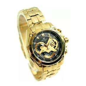 Relógio Casio Edifice Dourado Ef-550fg-1av