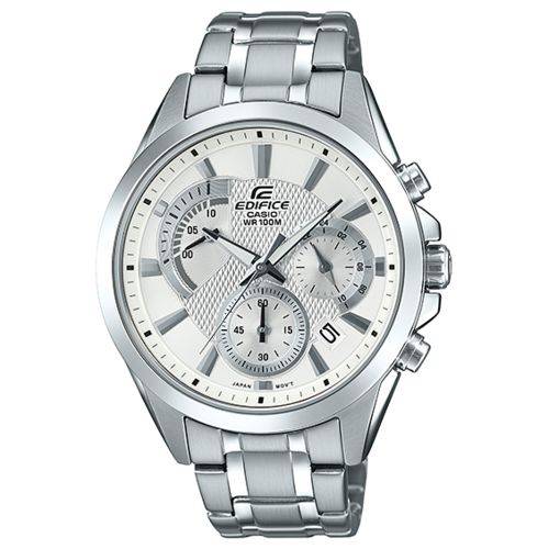 Relógio Casio Edifice Prata Branco Efv-580d-7avudf