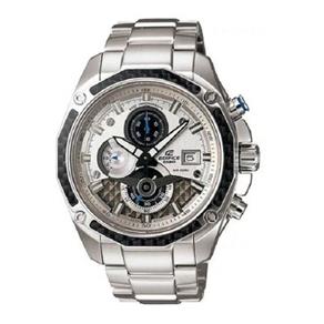 RelÓgio Casio Efe 506d-7AV Cristal Safira Crono Aço