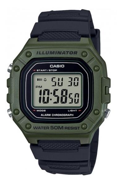 Relogio Casio Esportivo Masculino W218 Illuminator 50m