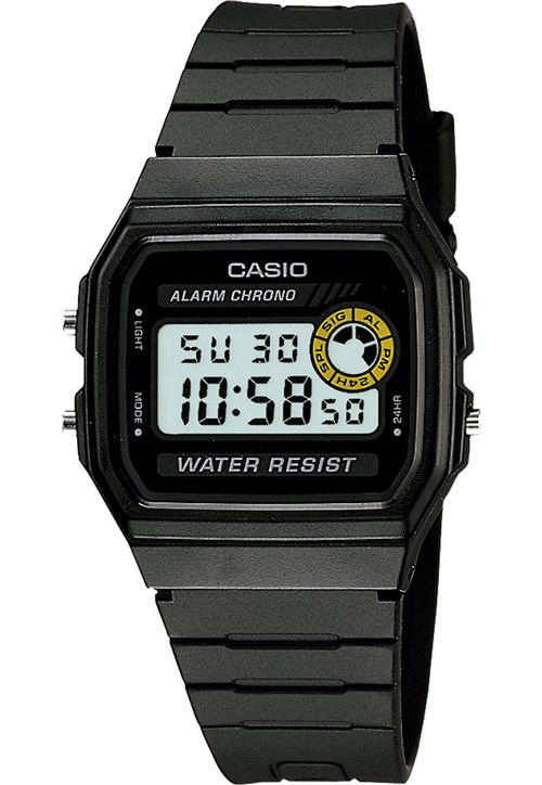 Relógio Casio F-94WA-8DG Preto