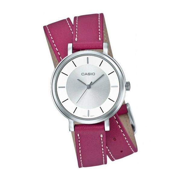 Relógio Casio Feminino Analógico Collection Rosa LTP-E143DBL-4A1DR