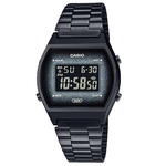 Relógio Casio Feminino Glitter Vintage Preto B640WBG-1BDF