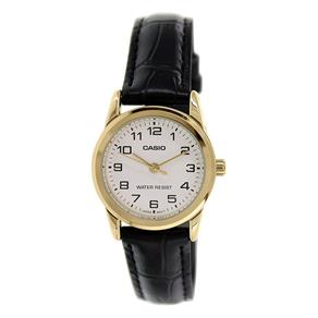 Relogio Casio Feminino Ltp-v001gl 7bu Dourado Analogico