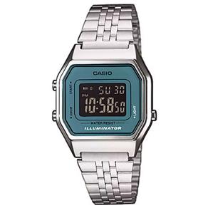 Relógio Casio Feminino Prata Digital LA680WA-2BDF