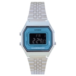 Relógio Casio Feminino Prata Digital LA680WA-2BDF