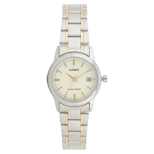 Relógio Casio Feminino Prata Ltpv002sg9audf