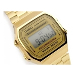 Relógio Casio Feminino Vintage A168WG-9WDF - Dourado