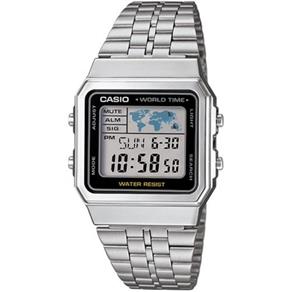 Relógio Casio Feminino Vintage A500WA-1DF Prata