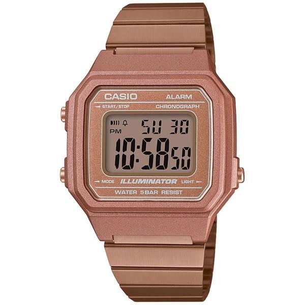 Relógio Casio Feminino Vintage B650WC 5ADF Rosé Original