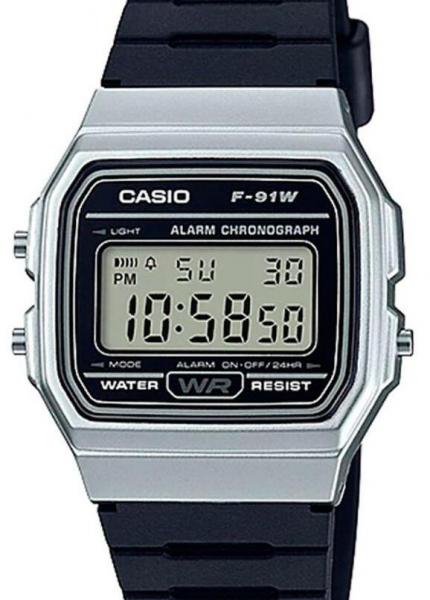 Relógio Casio Feminino Vintage F-91wm-7adf-br