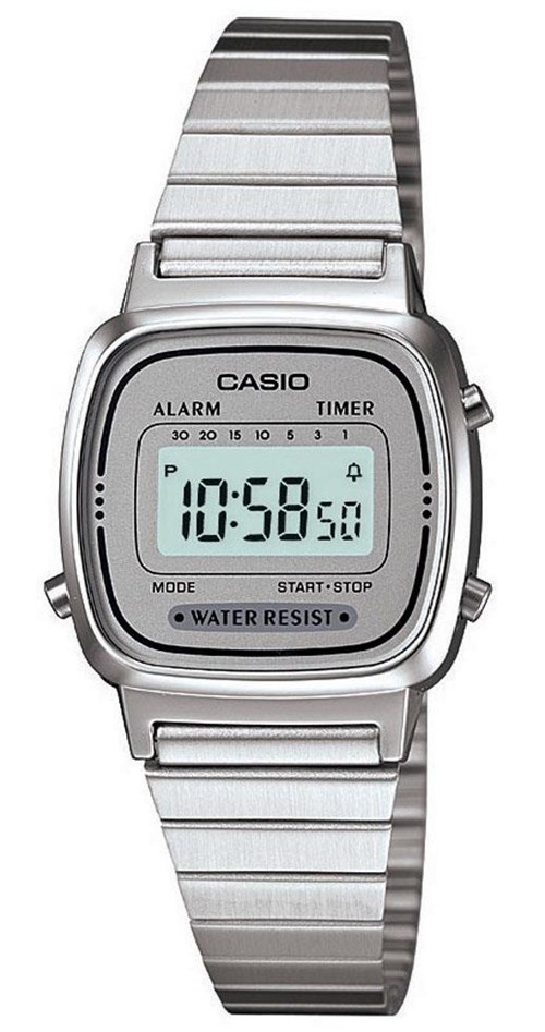 Relógio Casio Feminino Vintage LA670WA-7DF