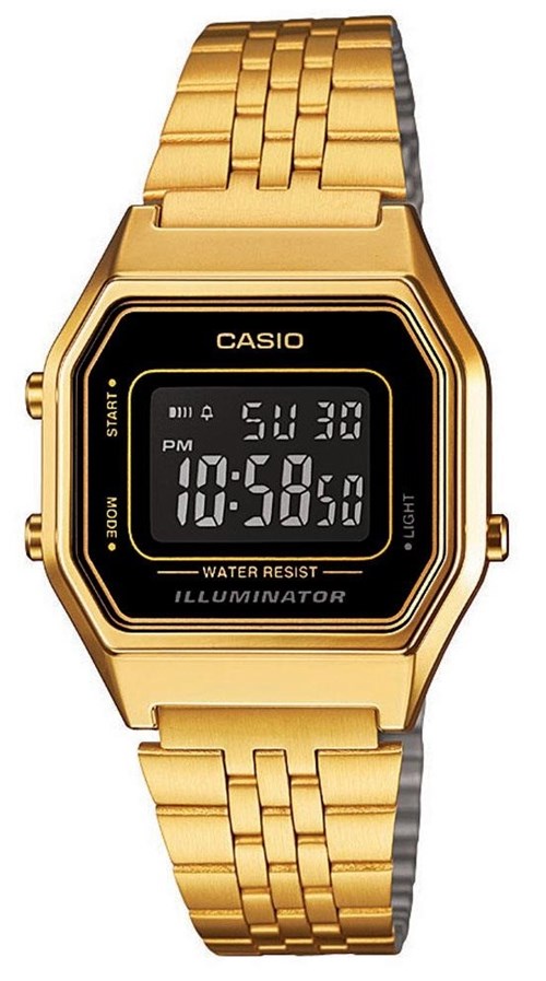 Relógio Casio Feminino Vintage LA680WGA-1BDF