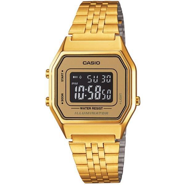 Relógio Casio Feminino Vintage LA680WGA 1DF Dourado Original