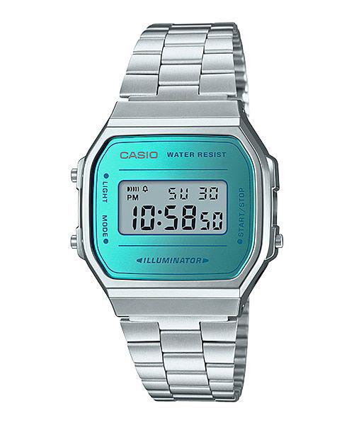 Relógio Casio Feminino Vintage Prata A168WEM-2DF - Champion