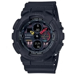 Relógio CASIO G-SHOCK anadigi preto GA-140BMC-1ADR