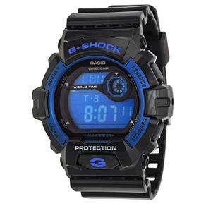 Relogio Casio G-Shock Blue Dial Black G8900A-1Cr