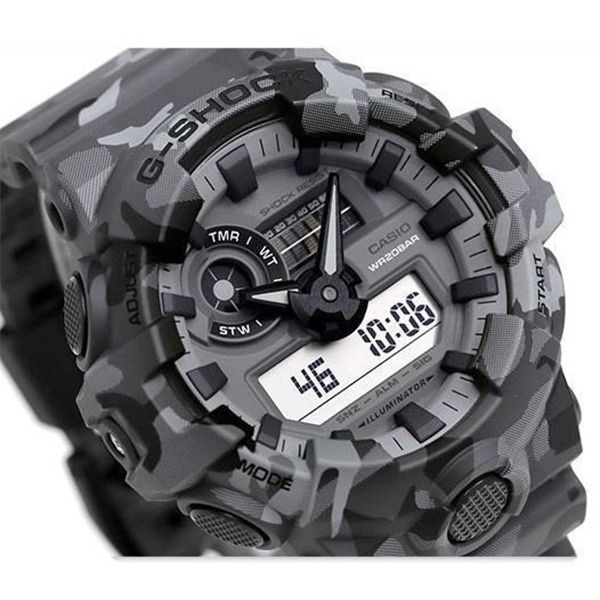 Relógio Casio G-Shock Camuflado GA-700CM-8ADR Resistente a Choques