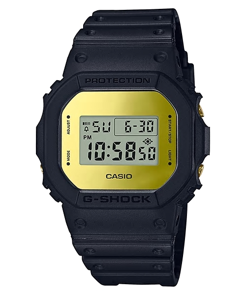 Relógio Casio G-shock Dw-5600bbmb-1dr - Preto/dourado