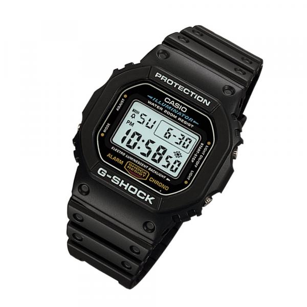 Relógio Casio G-shock Dw-5600e-1vdf Resina Preto