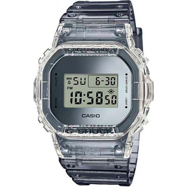 Relógio Casio G-Shock DW-5600SK-1DR Skeleton Resistente a Choques