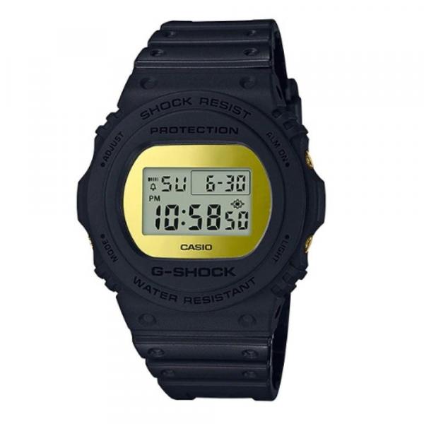 Relógio Casio G-Shock DW-5700BBMB-1 Digital Espelhado Dourado