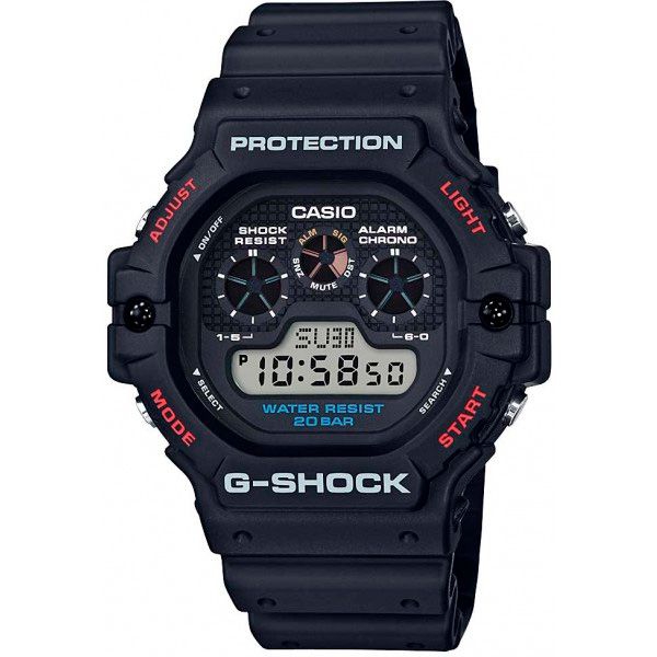 Relógio Casio G-Shock DW-5900-1DR Revival Resistente a Choques