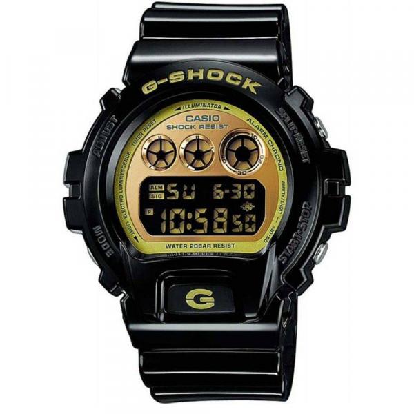 Relógio Casio G-Shock DW-6900CB-1DS Mostrador Dourado