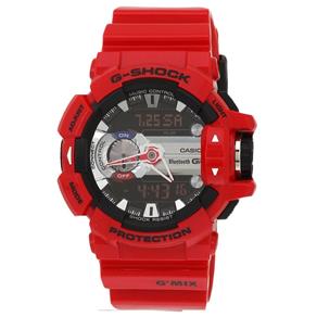 Relógio Casio G-shock G`mix Gba-400-4adr Vermelho