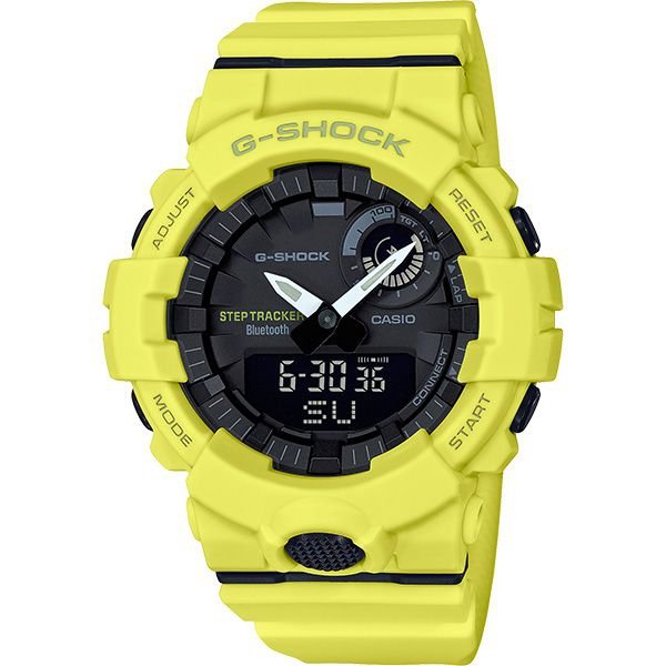 Relógio Casio G-Shock G-Squad GBA-800-9ADR Monitor de Passos Calorias Bluetooth