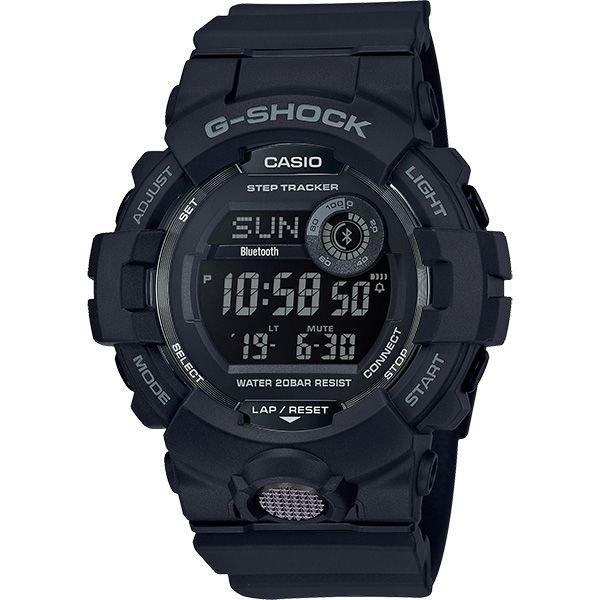 Relógio Casio G-Shock G-Squad GBD-800-1BDR Monitor de Passos Bluetooth