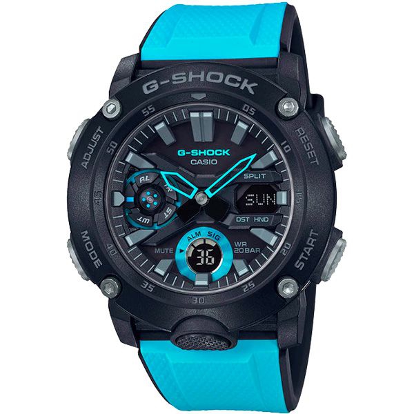 Relógio Casio G-Shock GA-2000-1A2DR Carbon Core Guard