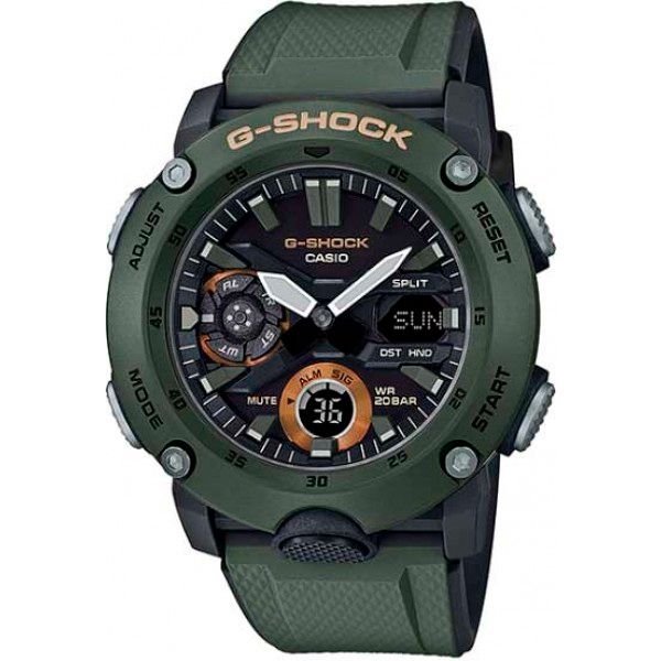 Relógio Casio G-Shock GA-2000-3ADR Carbon Core Guard