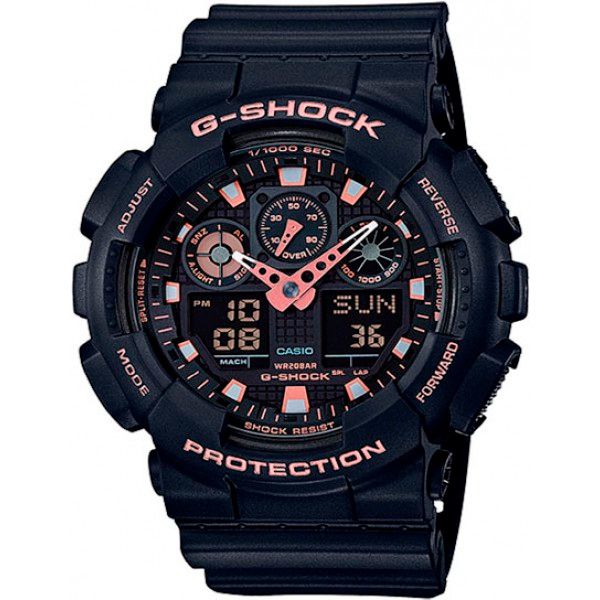 Relógio Casio G-Shock GA-100GBX-1A4DR Resistente a Choques