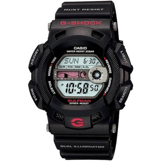 Relógio Casio G-shock Gulfman G-9100-1DR *Titânio