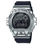 Relógio CASIO G-SHOCK masculino aço prata GM-6900-1DR