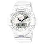 Relógio CASIO G-SHOCK masculino anadig branco GBA-800-7ADR