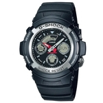 Relógio CASIO G-SHOCK masculino anadigi borracha AW-590-1ADR