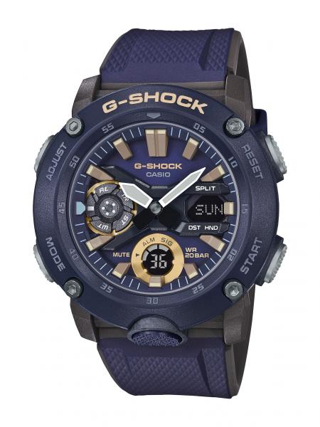 Relógio Casio G-Shock Masculino Anadigi Carbon GA-2000-2ADR