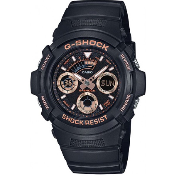 Relógio Casio G-Shock Masculino Analógico AW-591GBX-1A4DR