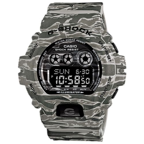 Relógio Casio G-shock Militar Camuflado Gd-x6900cm-8dr Cinza
